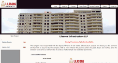 Desktop Screenshot of lilasonsinfra.com